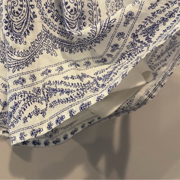 ANTHROPOLOGIE | LoveRiche Paisley Romper Flutter Sleeve Boho Small - Picture 5 of 7